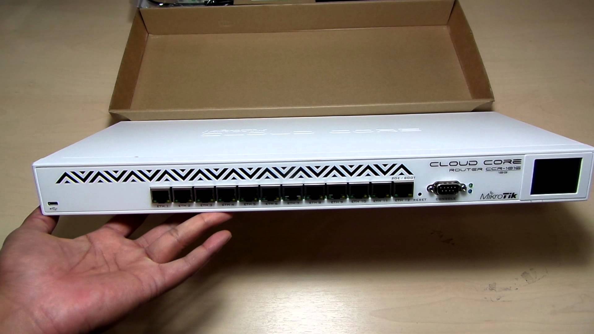 Mikrotik CCR 1016-12G Router HappyMars