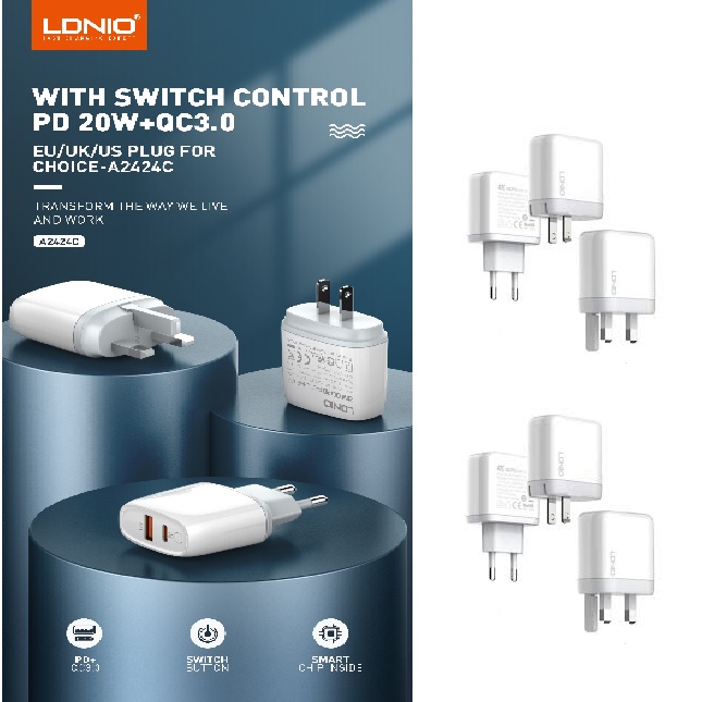 LDNIO-A2424C-High-Quality-Dual-PD-Fast-and-Wall-Charger-BD-Price-in-Bangladesh (1)