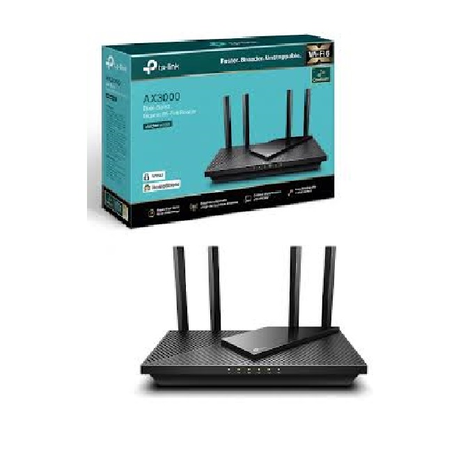 TP-Link-Archer-AX55-AX3000 Dual-Band-Wi-Fi-6-Router-BD-Price-in-Bangladesh